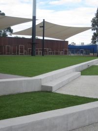 Landscaping with artificial grass perth