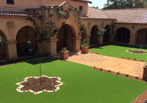 Artificial Grass is the design secret for landscapers to add style to your home. Artificial Grass looks good all year round and perfectly frames your home. We include removal of dead lawn or garden beds where required, skip bin delivery and removal, leveling, lawn base installed and compacted, Termico Ecoturf quality artificial grass fully installed.